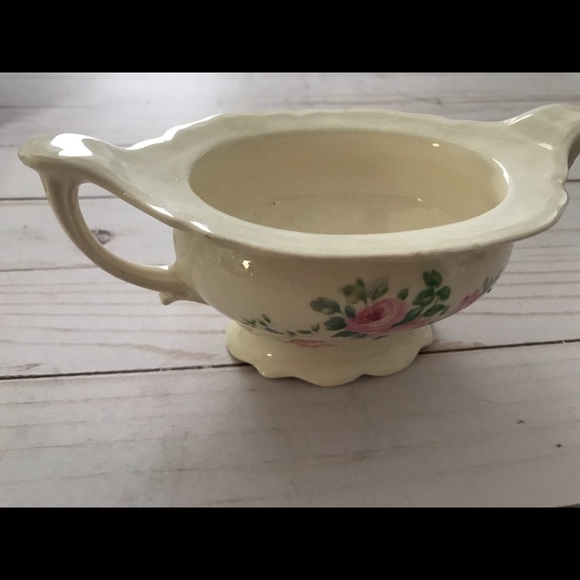 Edwin M Knowles Semi Vitreous Dish W Lid - Picture 4 of 8